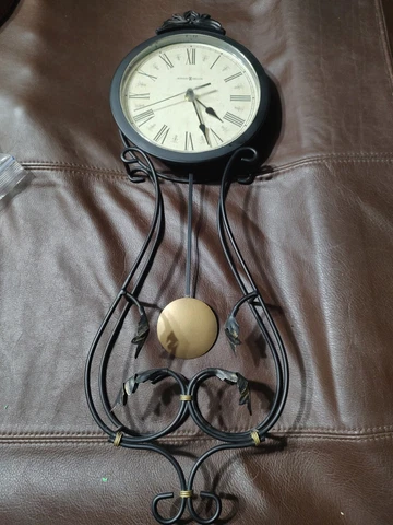 Antique Wrought Iron Wall Clocks thumbnail