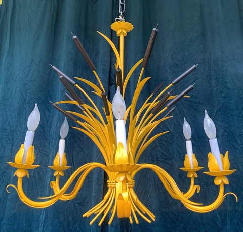 Antique Yellow Chandeliers thumbnail