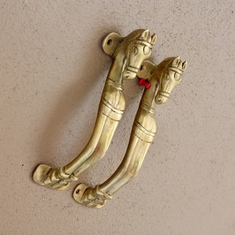 Antique Yellow Door Handles thumbnail