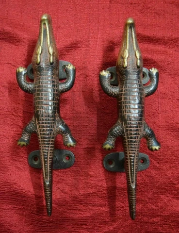 Antique Yellow Door Handles thumbnail