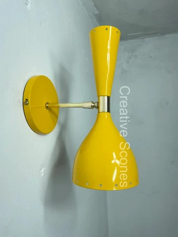 Antique Yellow Sconces thumbnail