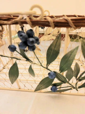 Antique Yellow Wire Baskets thumbnail
