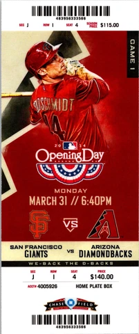 Arizona Diamondbacks Tickets thumbnail