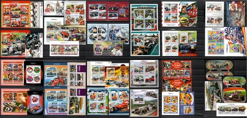 Auto Racing Stamps thumbnail