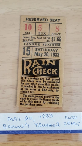 Babe Ruth Tickets thumbnail