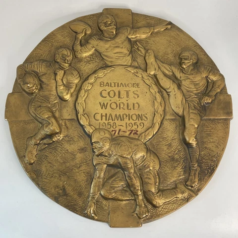 Baltimore Colts Plaques thumbnail