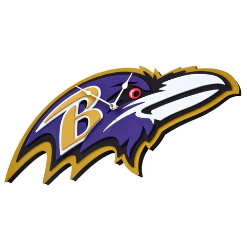 Baltimore Ravens Clocks