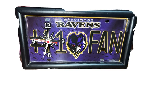 Baltimore Ravens Clocks thumbnail
