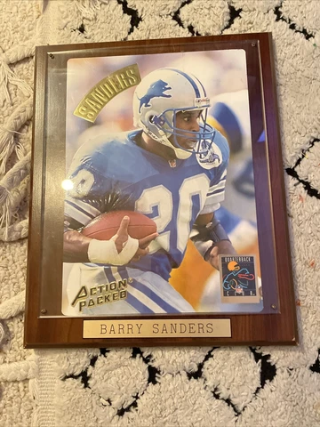 Barry Sanders Plaques