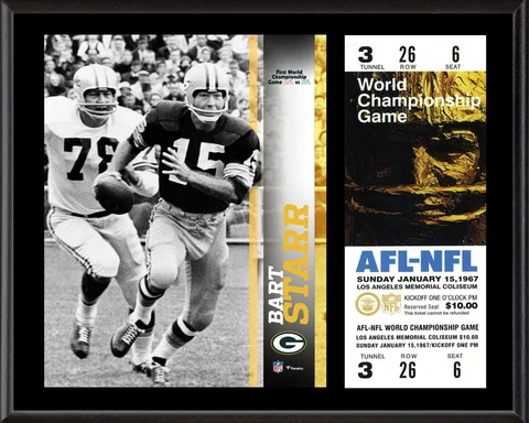 Bart Starr Plaques