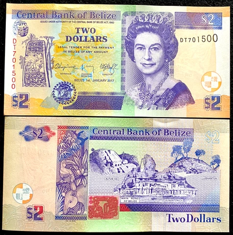 Belizean Paper Money thumbnail
