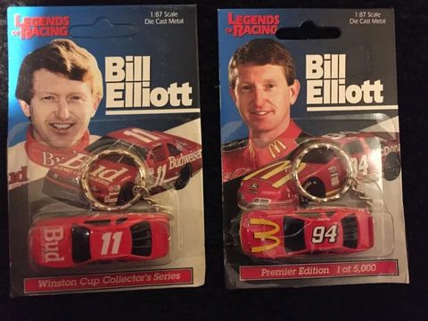 Bill Elliott Keychains thumbnail