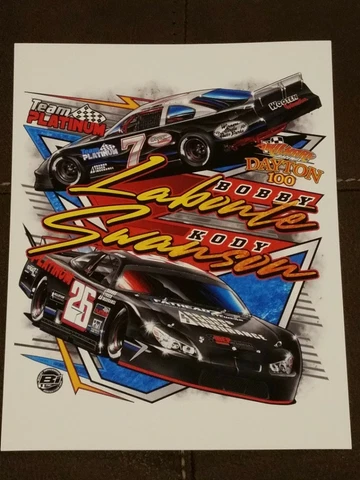 Bobby Labonte Postcards thumbnail