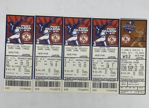 Boston Red Sox Tickets thumbnail