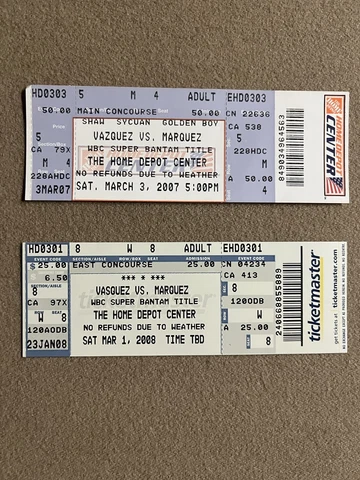 Boxing Fan Tickets thumbnail