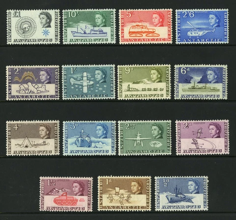 British Antarctic Territory Stamps thumbnail