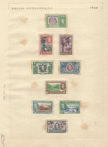 British Honduras Stamps thumbnail