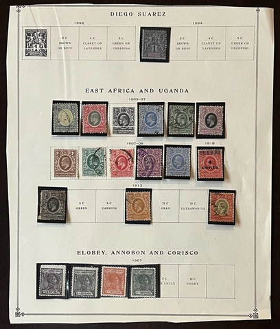 British KUT Stamps thumbnail