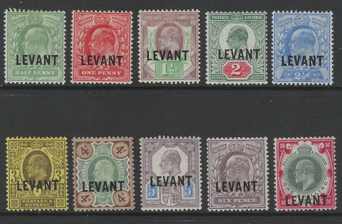 British Levant Stamps thumbnail