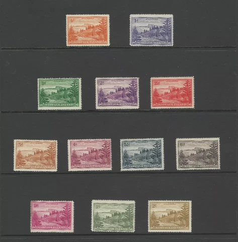 British Norfolk Island Stamps thumbnail