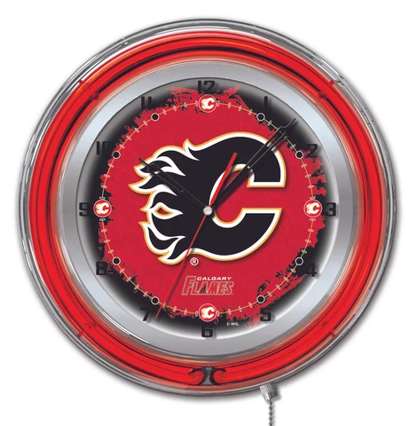 Calgary Flames Clocks thumbnail