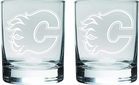 Calgary Flames Glasses thumbnail