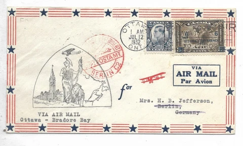 Canadian First Flight Covers thumbnail