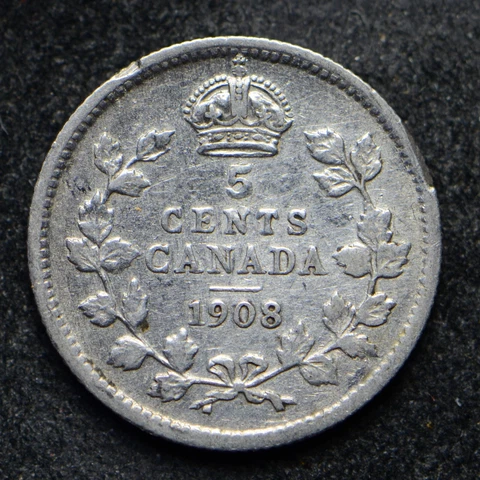 Canadian Five Cents (1858-1921) thumbnail