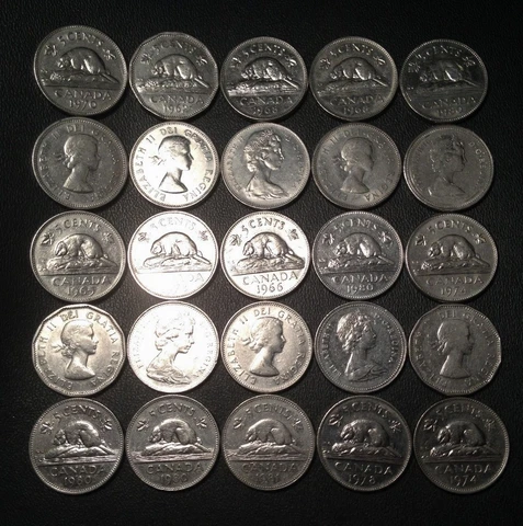 Canadian Five Cents (1922-Now) thumbnail