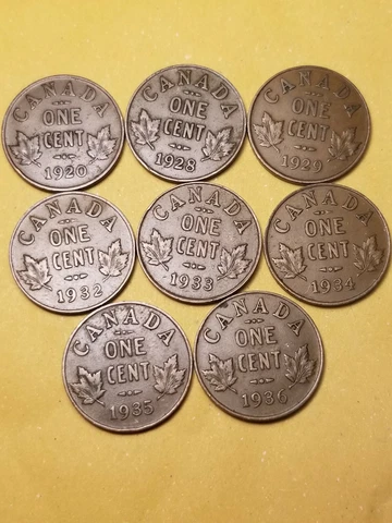 Canadian Small Cents thumbnail