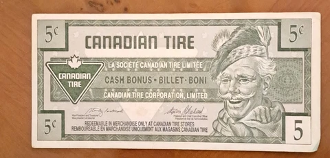 Canadian Tire Money thumbnail