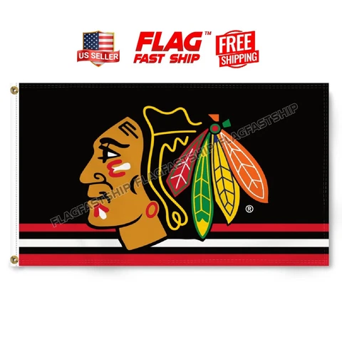 Chicago Blackhawks Flags thumbnail