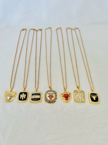 Chicago Bulls Necklaces thumbnail