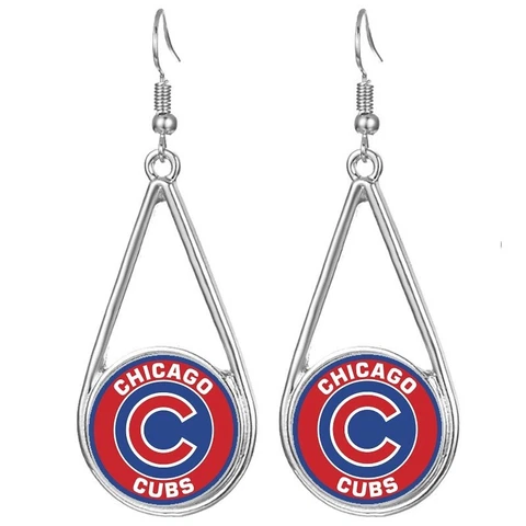 Chicago Cubs Earrings thumbnail