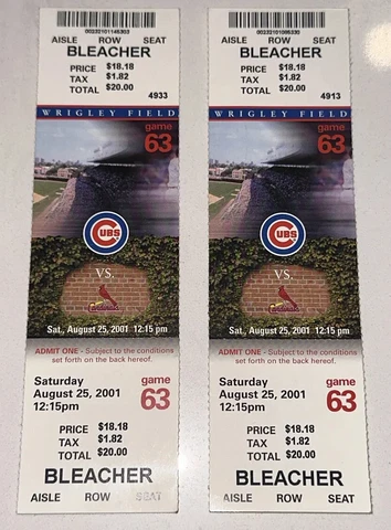 Chicago Cubs Tickets thumbnail