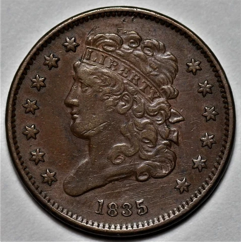 Classic Head Half Cents thumbnail