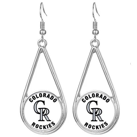 Colorado Rockies Earrings thumbnail