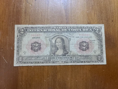 Costa Rican Paper Money thumbnail