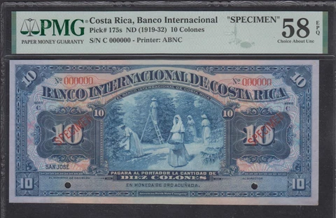 Costa Rican Paper Money thumbnail