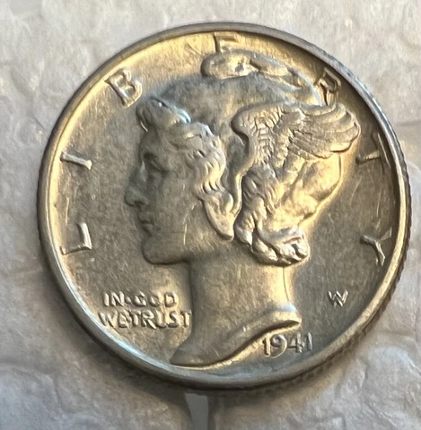 D Mercury Dimes thumbnail