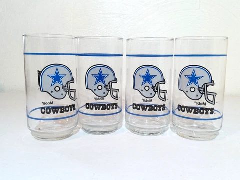 Dallas Cowboys Glasses thumbnail