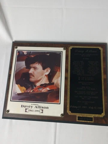 Davey Allison Plaques thumbnail