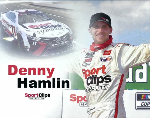 Denny Hamlin Postcards thumbnail