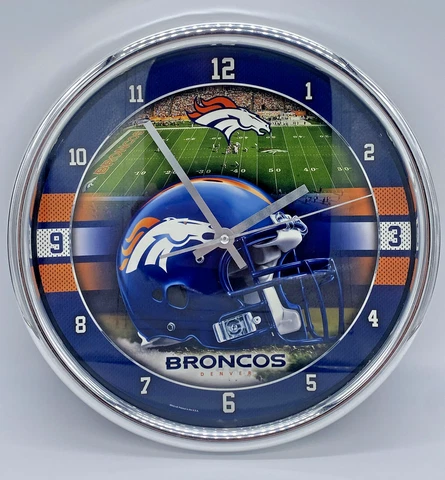 Denver Broncos Clocks