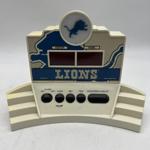 Detroit Lions Clocks thumbnail