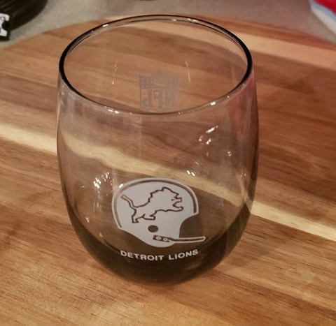 Detroit Lions Glasses thumbnail