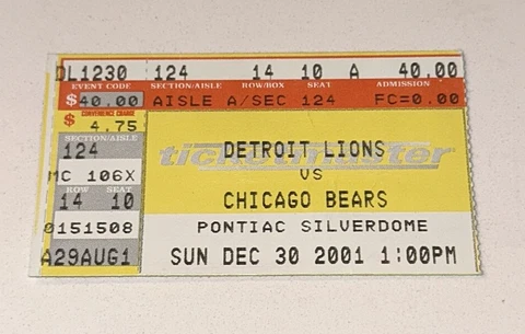 Detroit Lions Tickets