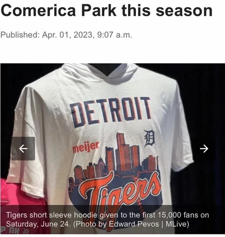 Detroit Tigers Hoodies thumbnail