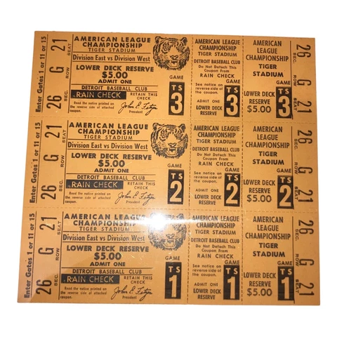 Detroit Tigers Tickets thumbnail