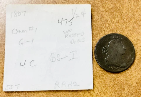 Draped Bust Half Cents thumbnail